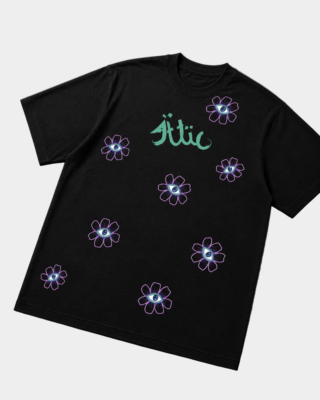 THE ATTIC FLOWERS T-SHIRT B/V
