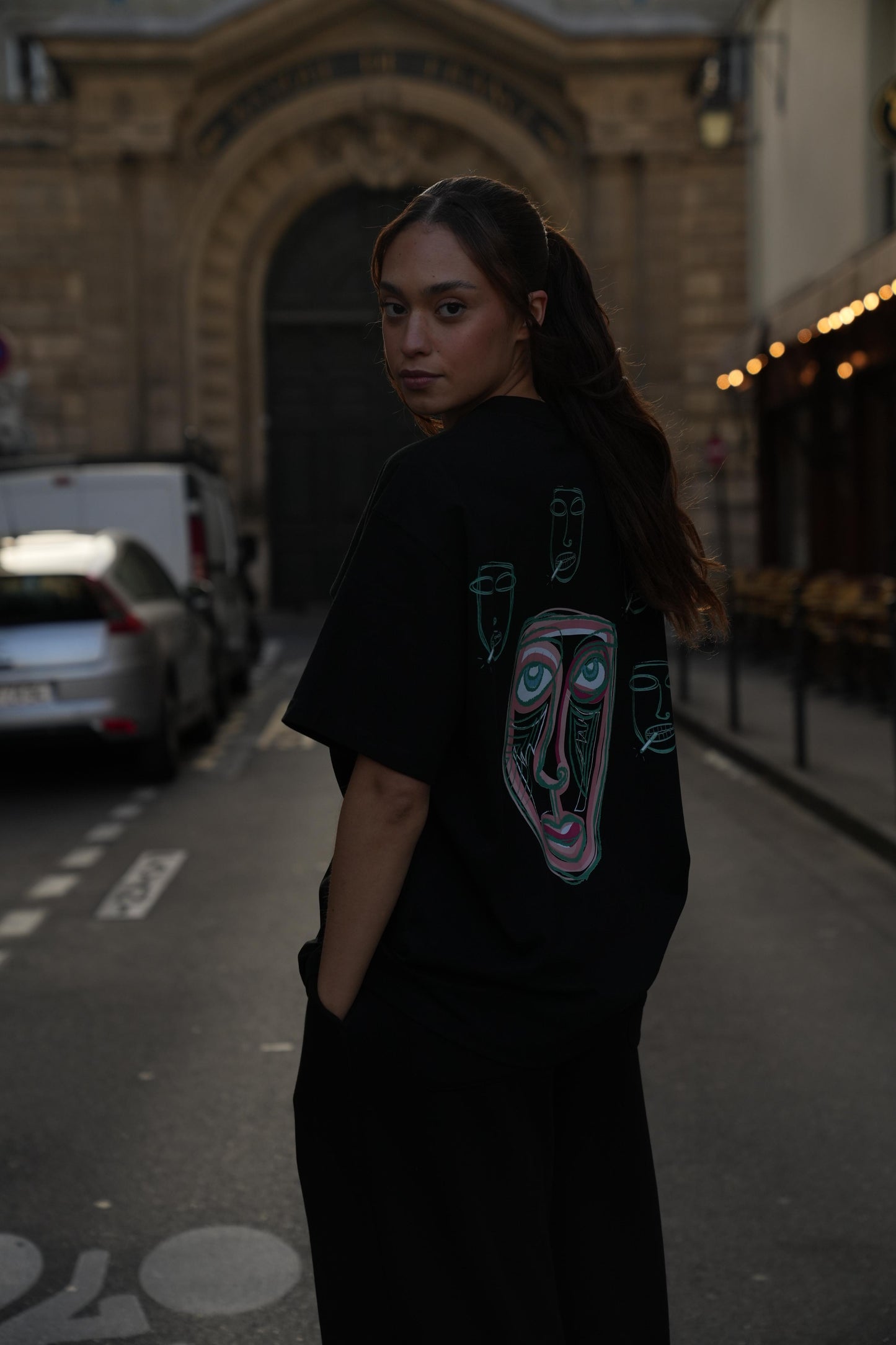 Mask on T-Shirt B