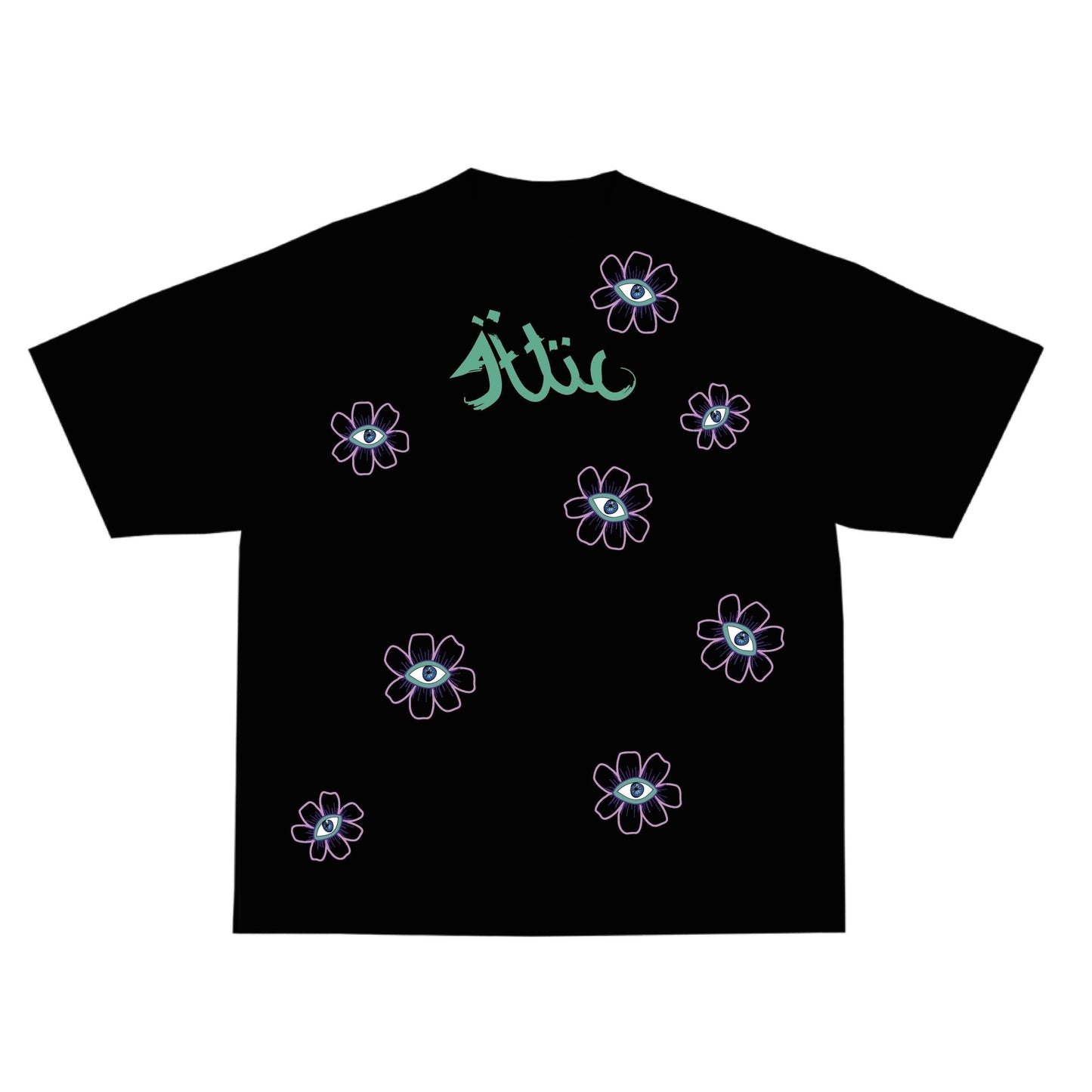 THE ATTIC FLOWERS T-SHIRT B/V