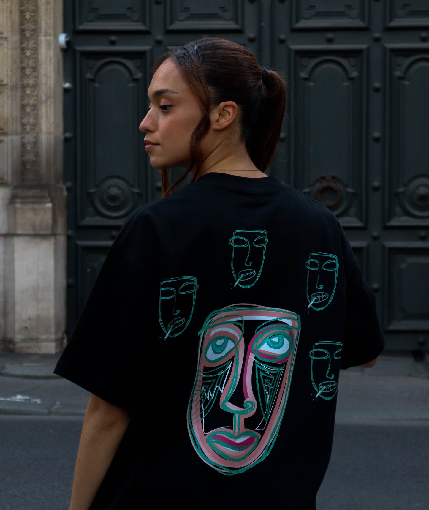 Mask on T-Shirt B